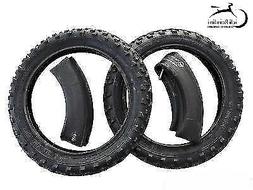 2 Copertone + 2 Camere d'aria 12 X1.75 MTB BICI bicicletta B