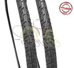 Bici Bicicletta City Trekking Nero Bike 28 X 1 5/8 3/8