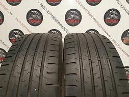 2 GOMME ESTIVE USATE CONTINENTAL 195/55 R16 195 55 16 195/55