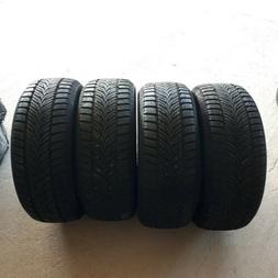 250 EURO 4 SAVA INVERNALI 225/55/17 101V XL M+S USATI 8-7MM