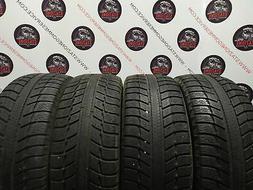 4 GOMME INVERNALI USATE MICHELIN 205/55 R16 205 55 16 205/55