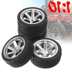 E Ruote Cerchio 12mm Esagonale Per 1:10 Su Strada Gara