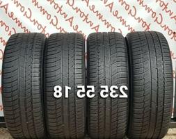 4 Pneumatici/ Gomme 235 55 18 104H&nbsp; TOYO Invernali Usate