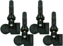 4x tpms sensore pressione pneumatici valvola gomma