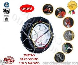 Catene da neve 9mm Omologate ONORM V 5117 TOYOTA AYGO Pneuma