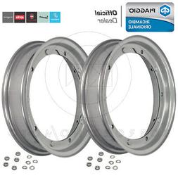 CERCHIO RUOTA COPPIA 3.50-10 ORIGINALE PIAGGIO PNEUMATICO VE