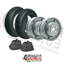 COPPIA CERCHI CHIUSI COPERTONE MODIFICA PIAGGIO VESPA 50 R L