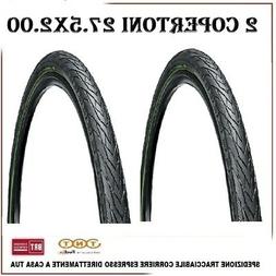 Coppia Copertoni Mtb 27,5x2 Slick Bici Mountain Bike Pneumat