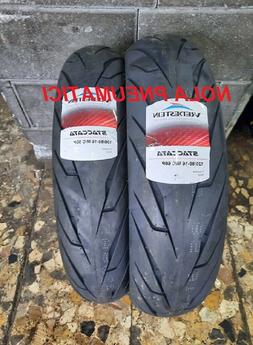 Coppia GOMME 100/80-16 50P 120/80-16 60P VREDESTEIN STACCATA