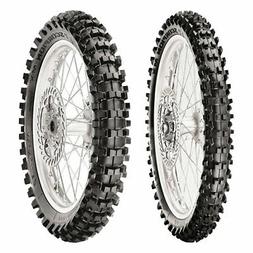COPPIA GOMME PIRELLI 70/100-17 40M + 2.75-10 37J SCORPION MX