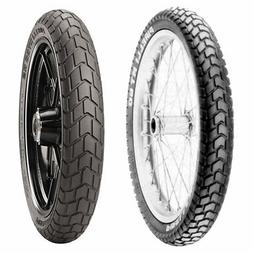 COPPIA GOMME PIRELLI 90/90-19 52P + 120/90-17 64S MT60