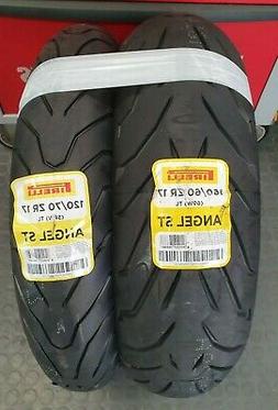 Coppia gomme Moto PIRELLI ANGEL ST 120/70 zr 17  58W + 160/6
