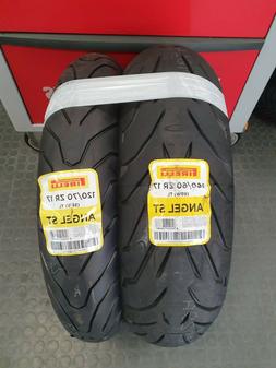 Coppia gomme Moto PIRELLI ANGEL ST 120/70 58W ZR17 + 160/60 