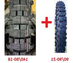 Coppia Gomme Zeltex 90/90 21 140/80 18 HARD FIM CROSS ENDURO