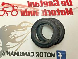COPPIA PNEUMATICO VESPA MINI CROSS PITBIKE 2.75-10 RUOTA 80/