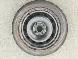 Ford Fiesta MK6 MK7 15 " Acciaio Ruota & 7MM Pneumatico DA6C