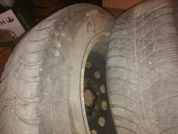 Gomme invernali usate con cerchi in ferro Ford Fiesta