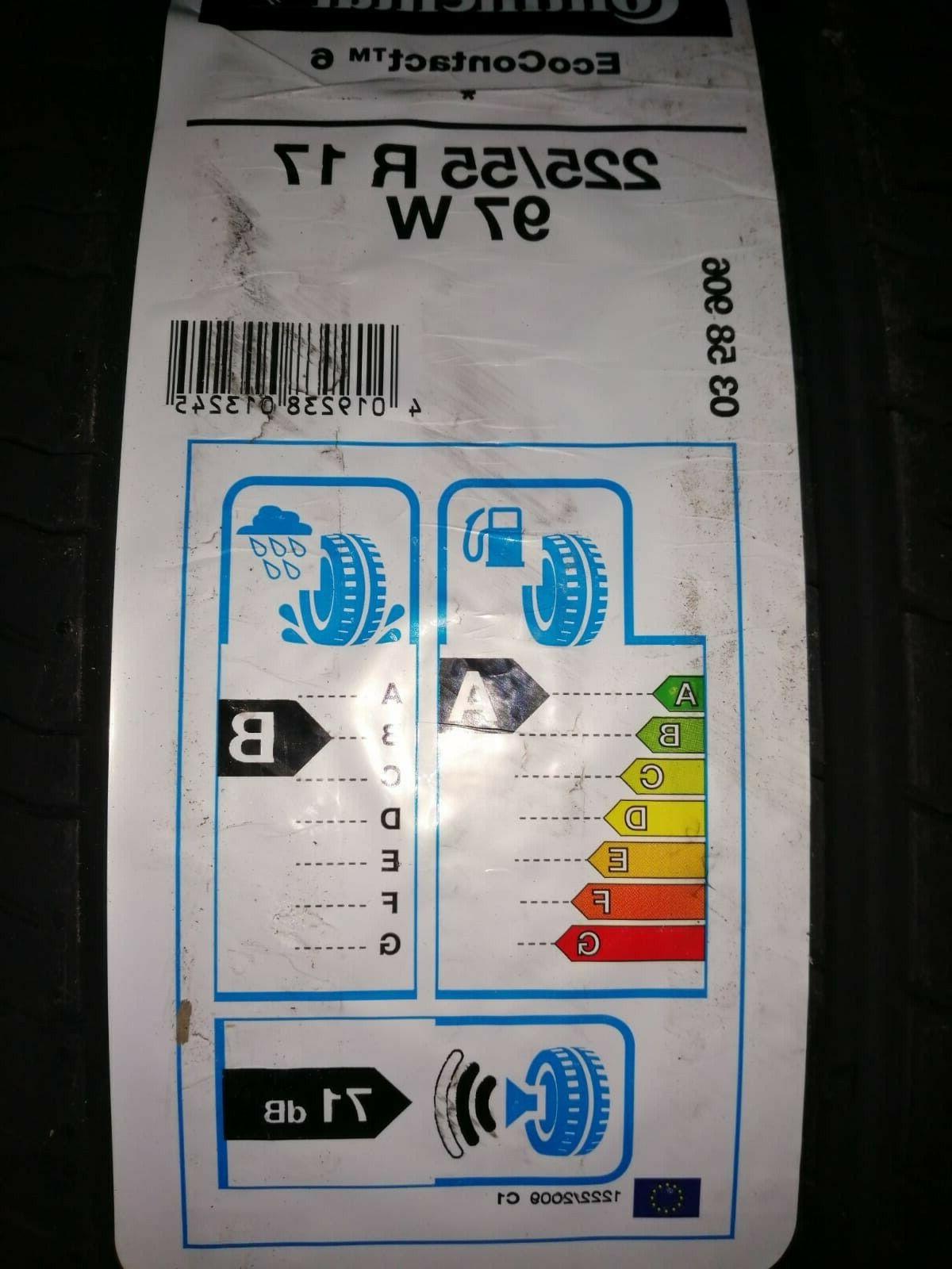 04 pneumatici ecocontact 6 225 55 r17