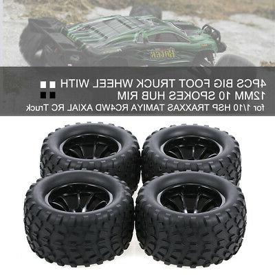 4pcs set 1 10 auto buggy 12mm