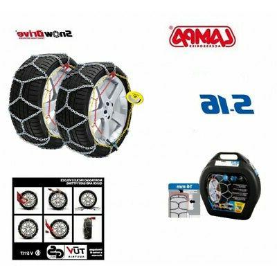 16127 catene da neve 16 mm nissan