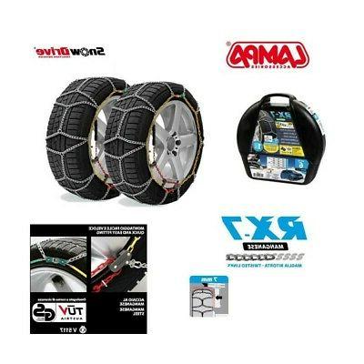 16385 catene da neve 7 mm fiat