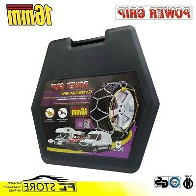 16f270 catene neve 16mm omologate gruppo 270