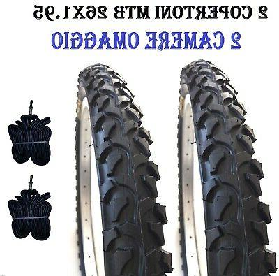 2 copertoni bici mtb 26 per bicicletta