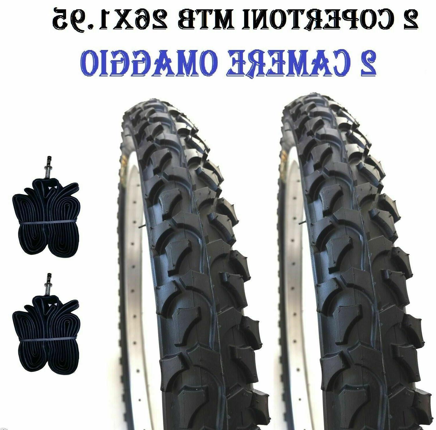 2 copertoni mtb 26 per bici bicicletta