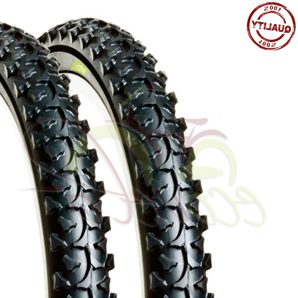 2 copertoni pneumatici neri bicicletta mtb mountain