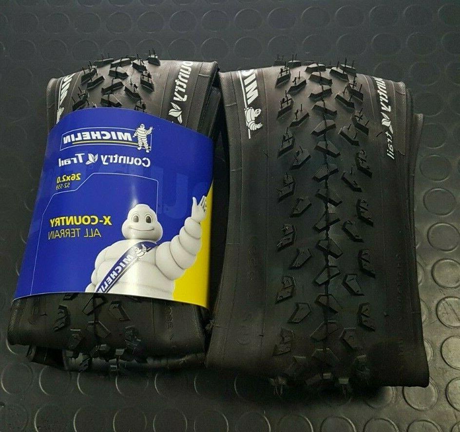 2 coppia gomme copertoni pneumatici mountain bike