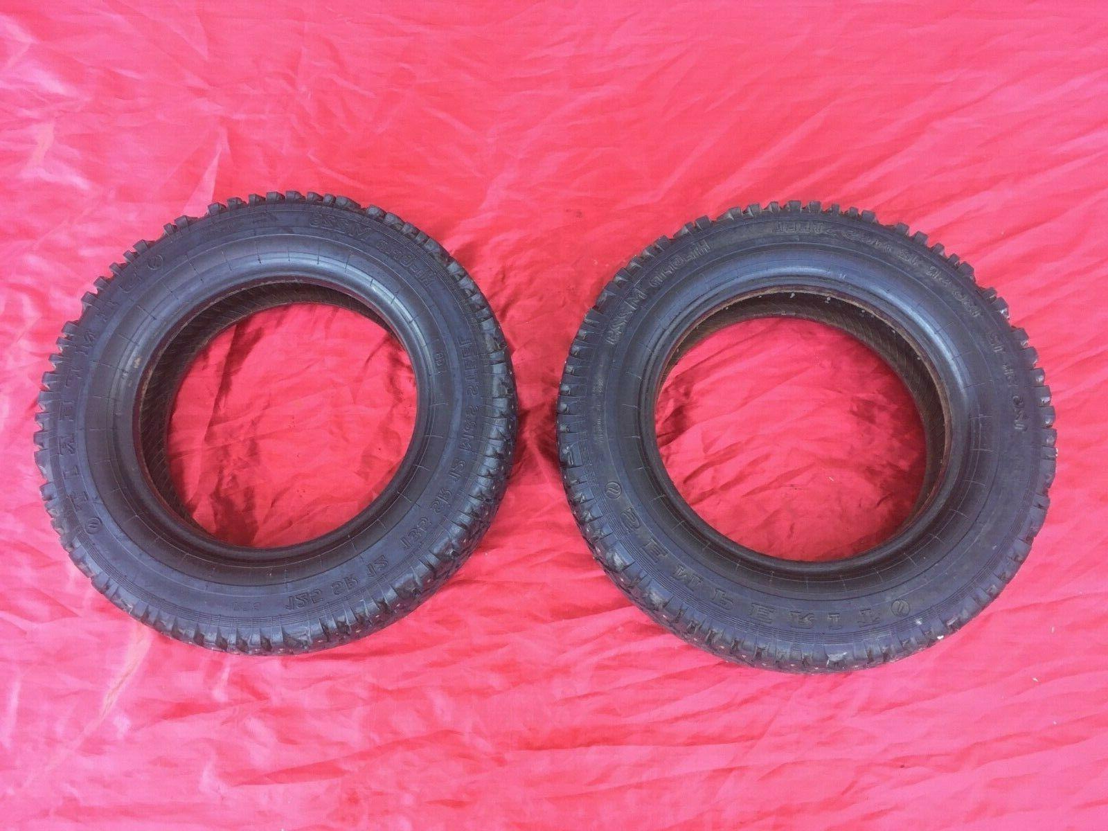 2 gomme pneumatici copertoni chiodati 125 135