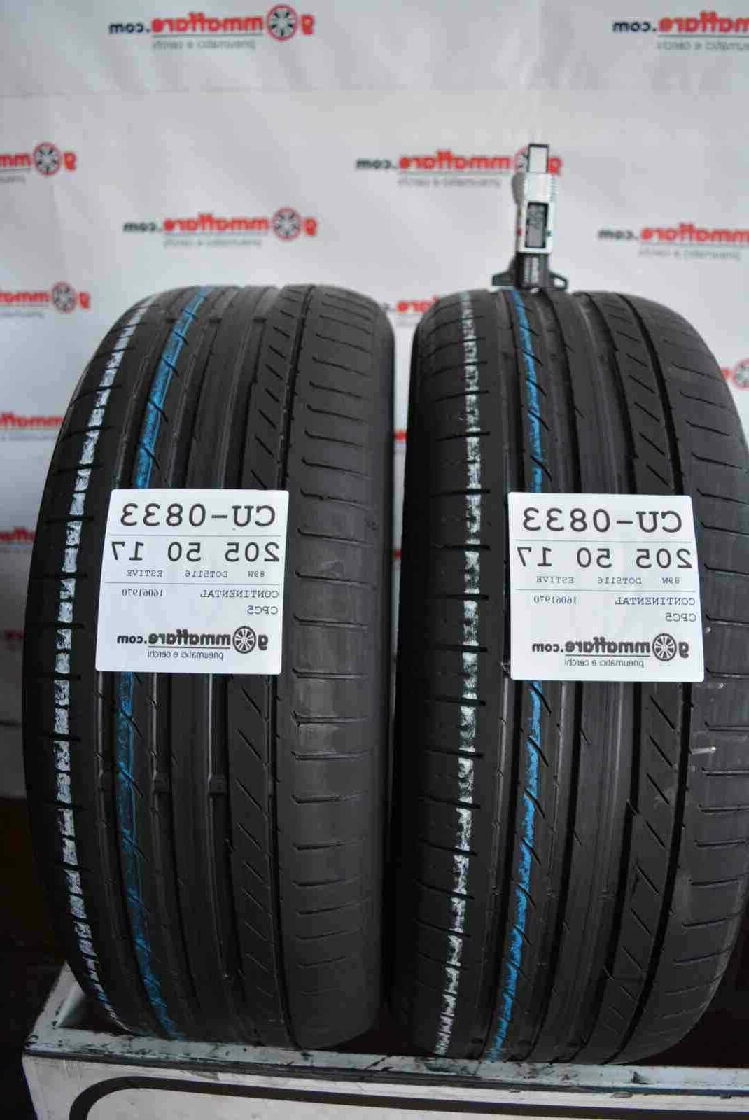 2 pneumatici 205 50 r17 89w estivi