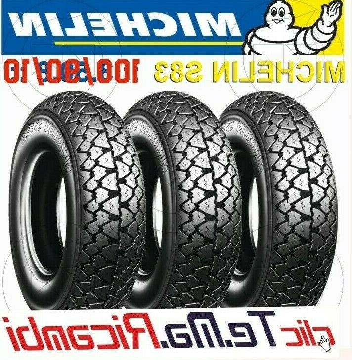 3 pneumatici piaggio ape 50 misura 100