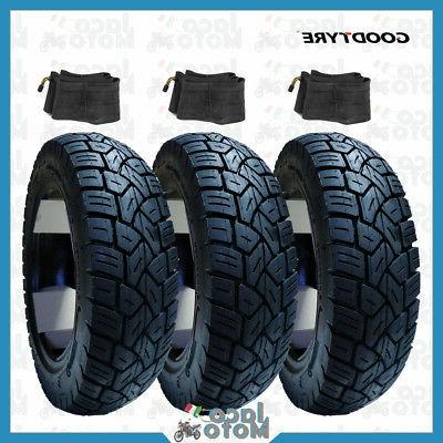 3 tris kit copertoni gomme pneumatici 100