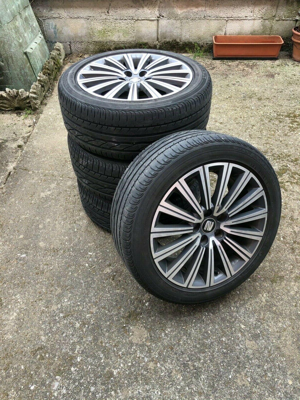 4 cerchi seat gomme turanza 215 45