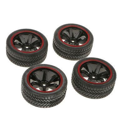 4 pezzi pneumatici di gomma con larghezza