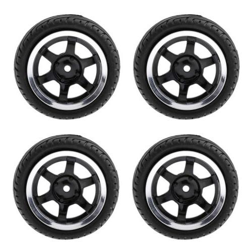 4 pezzi rc flat racing pneumatici cerchi