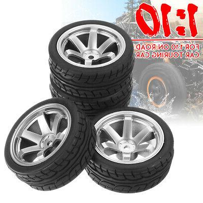 4 pezzi rc pneumatici e ruote cerchio