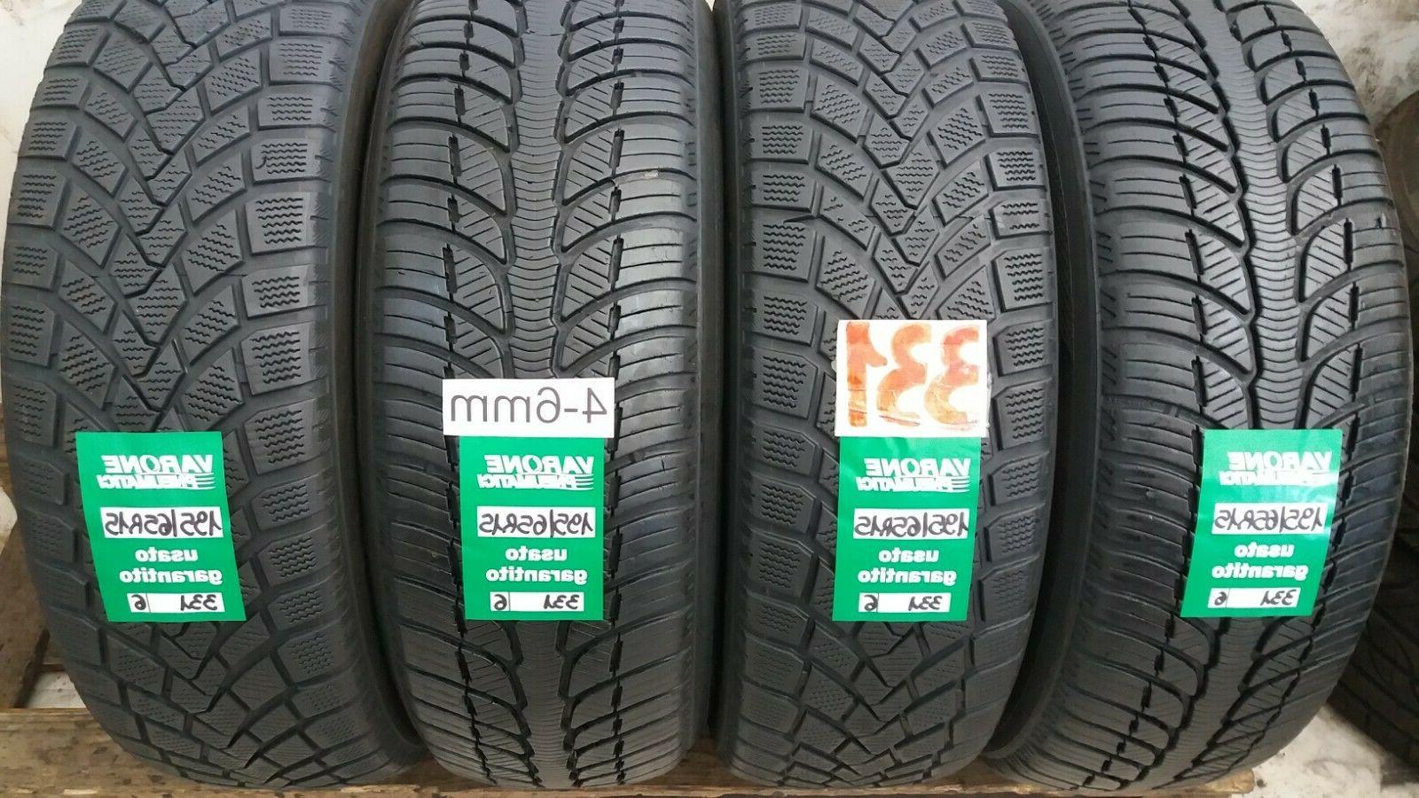 4 pneumatici 195 65 15 91t kleber