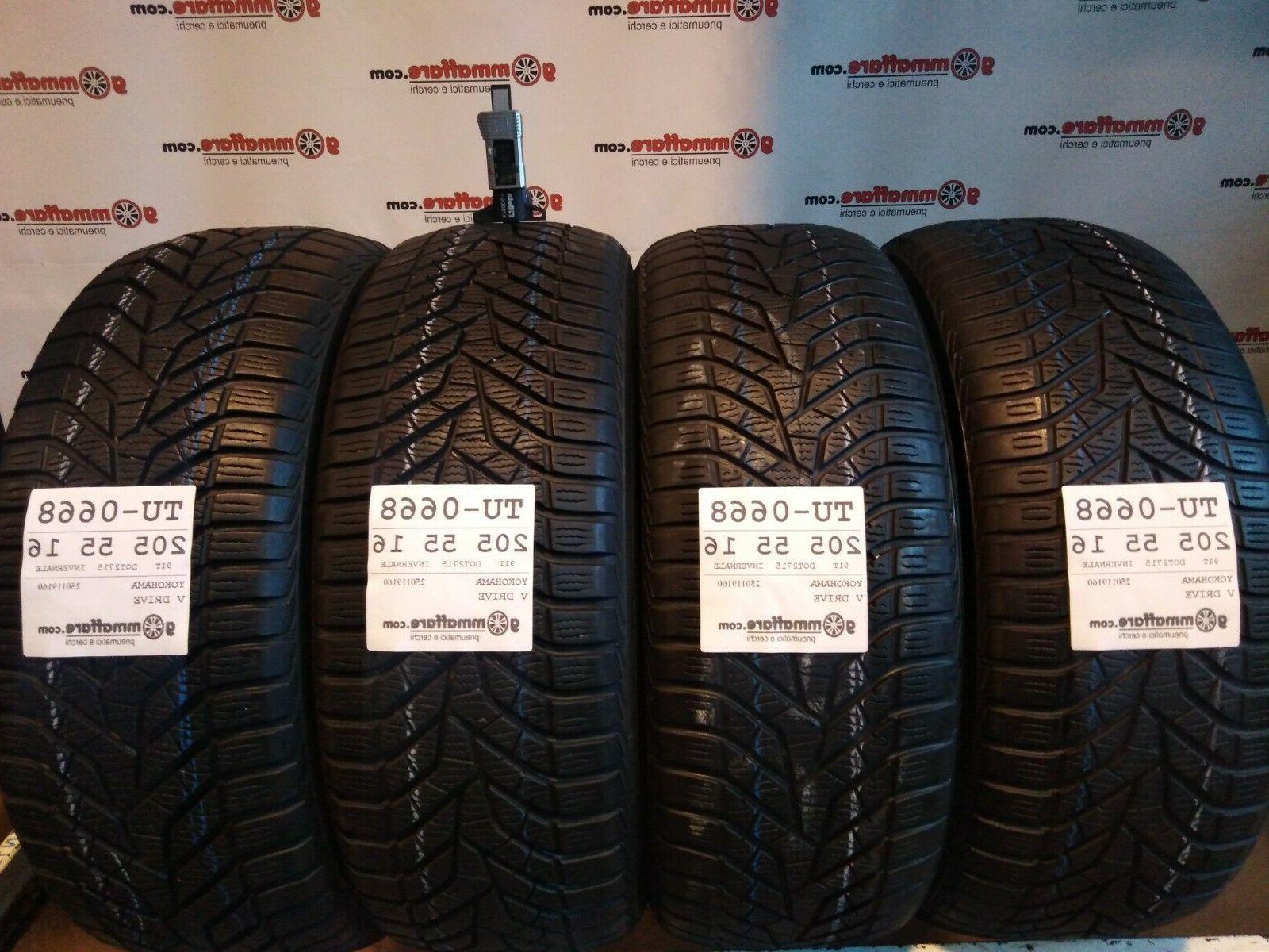 4 pneumatici 205 55 r16 91t invernali