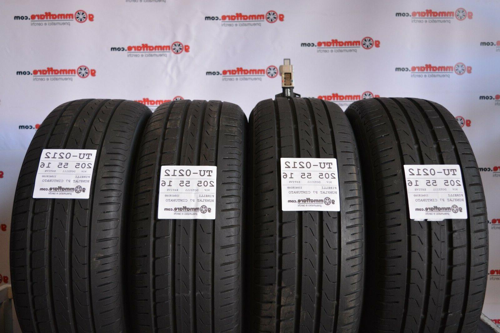 4 pneumatici 205 55 r16 91v estivi