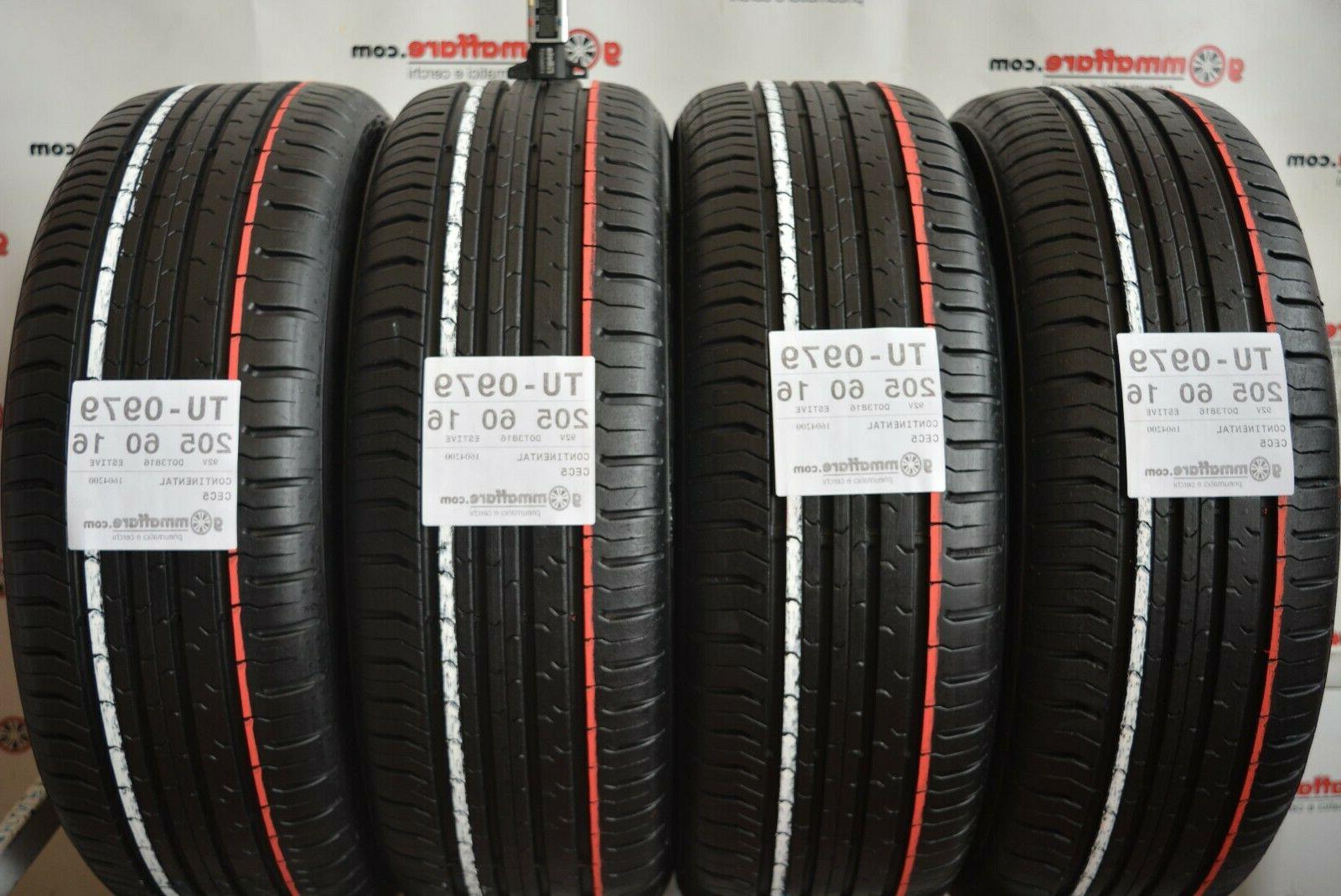 4 pneumatici 205 60 r16 92v estivi