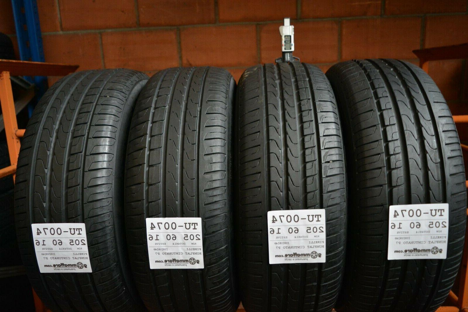4 pneumatici 205 60 r16 92w estivi