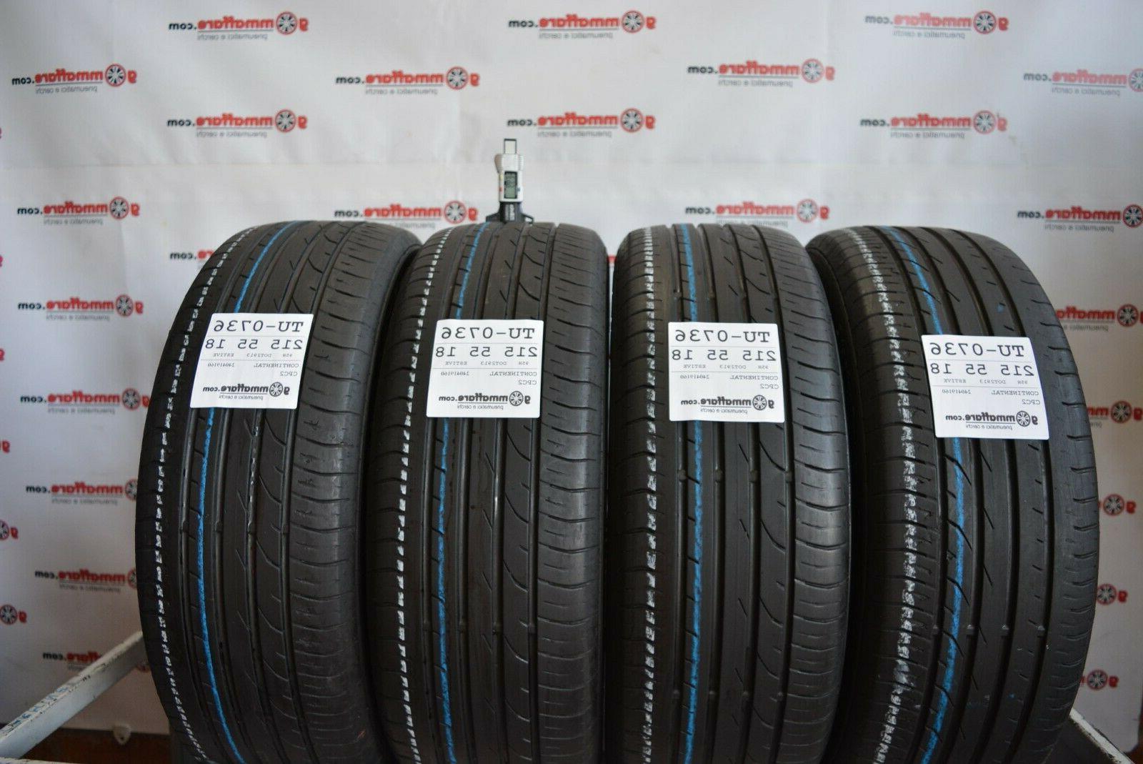 4 pneumatici 215 55 r18 95h estivi