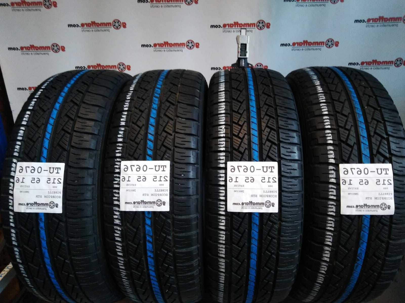4 pneumatici 215 65 r16 98h estivi