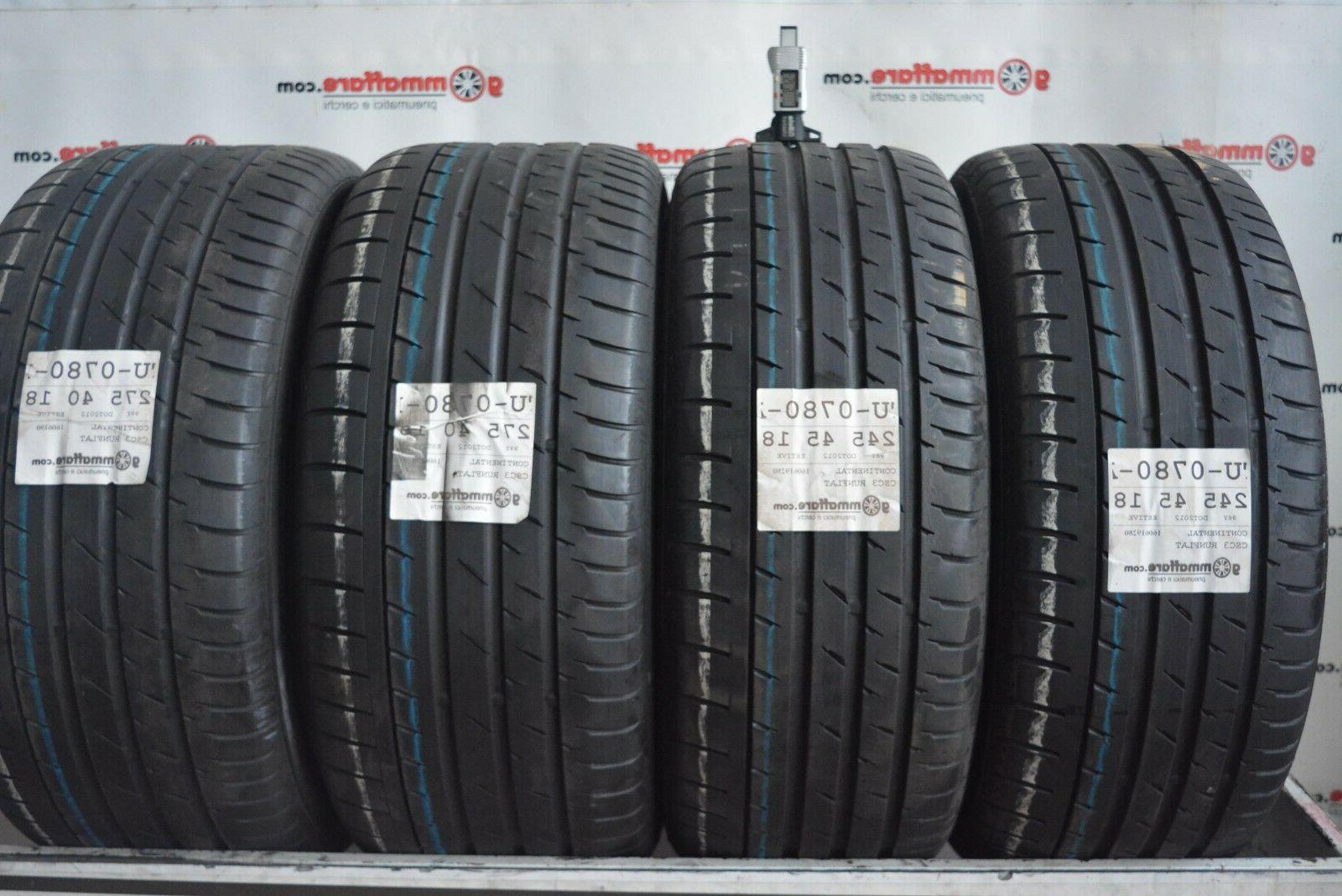 4 pneumatici 245 45 r18 96y 275