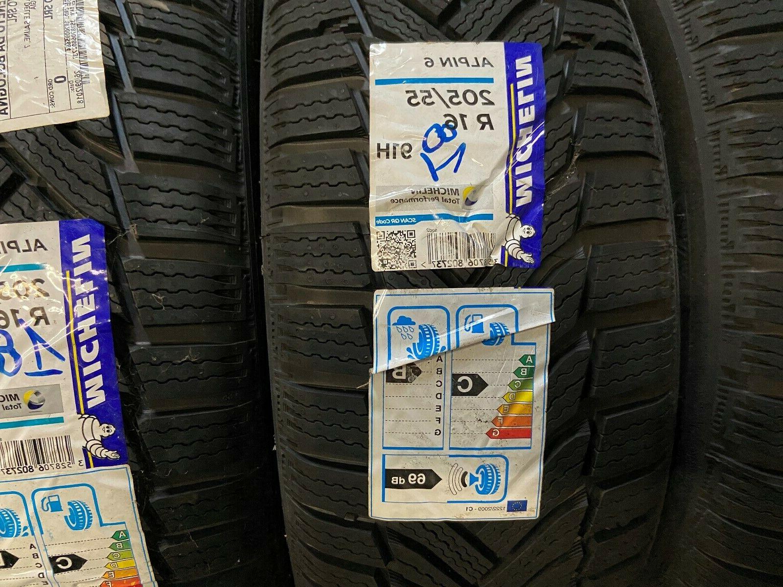 4 pneumatici alpin 6 205 55 r16