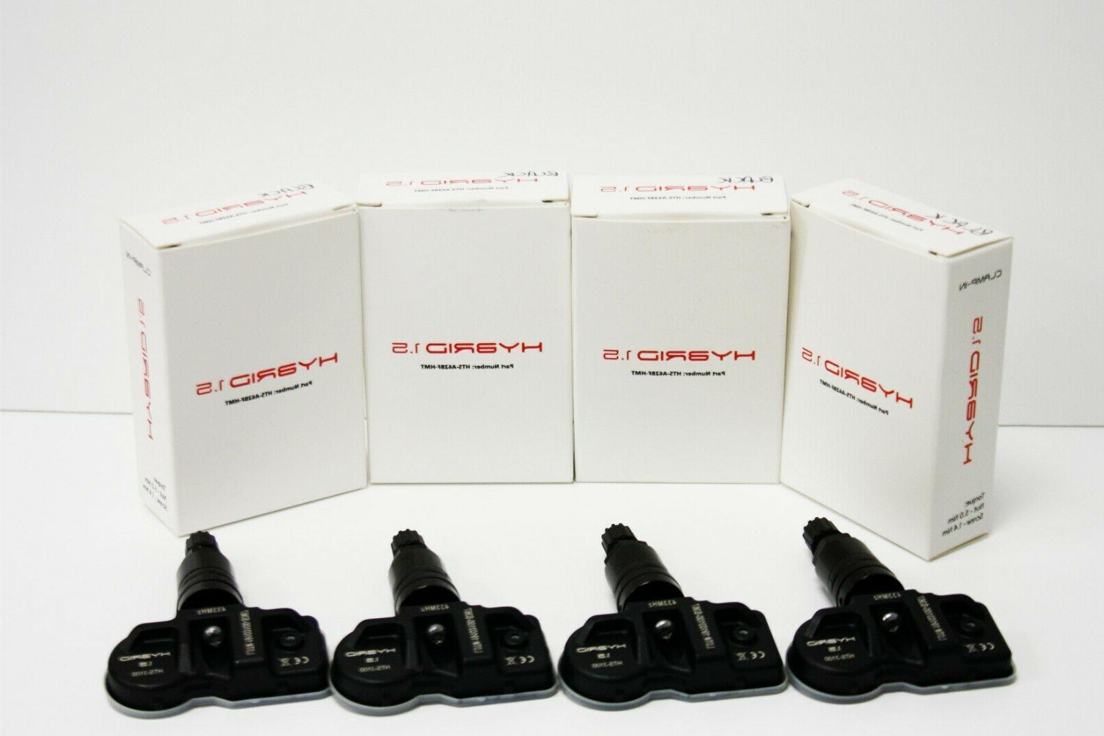 4 x nero tpms sensori fiat grande