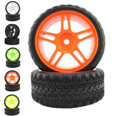 4pcs rc 1 10 pneumatici pentagramma ruota