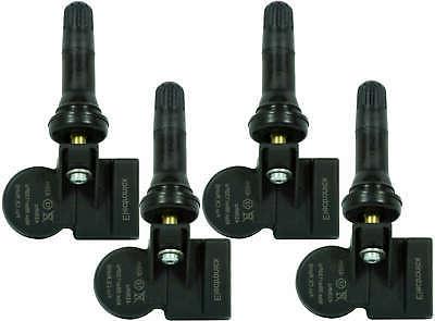 4x tpms sensore pressione pneumatici valvola gomma